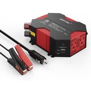BRAND NEW, BESTEK, 400W CAR POWER INVERTER, DC 12V-AC 110V!!!